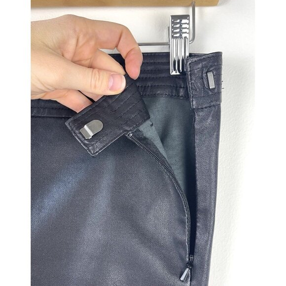 Scotch & Soda MAISON SCOTCH Moto Biker‎ Pants 100% Sheep Leather Size 3 (US6-8) - Picture 4 of 15